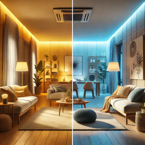 Warm vs.Cool Light for the Living Room: Which is Best for Your Space?