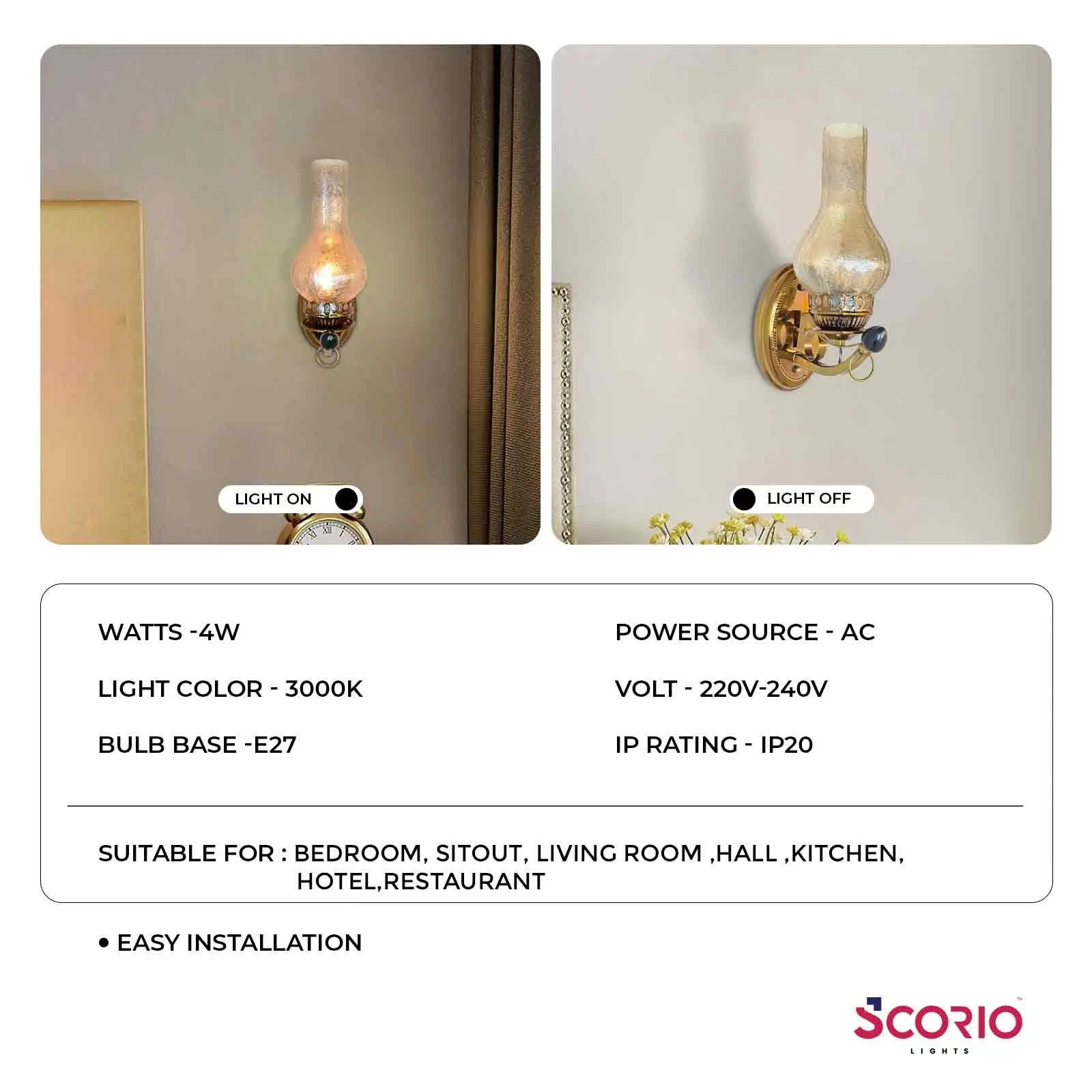 EternaGlow Wall Light
