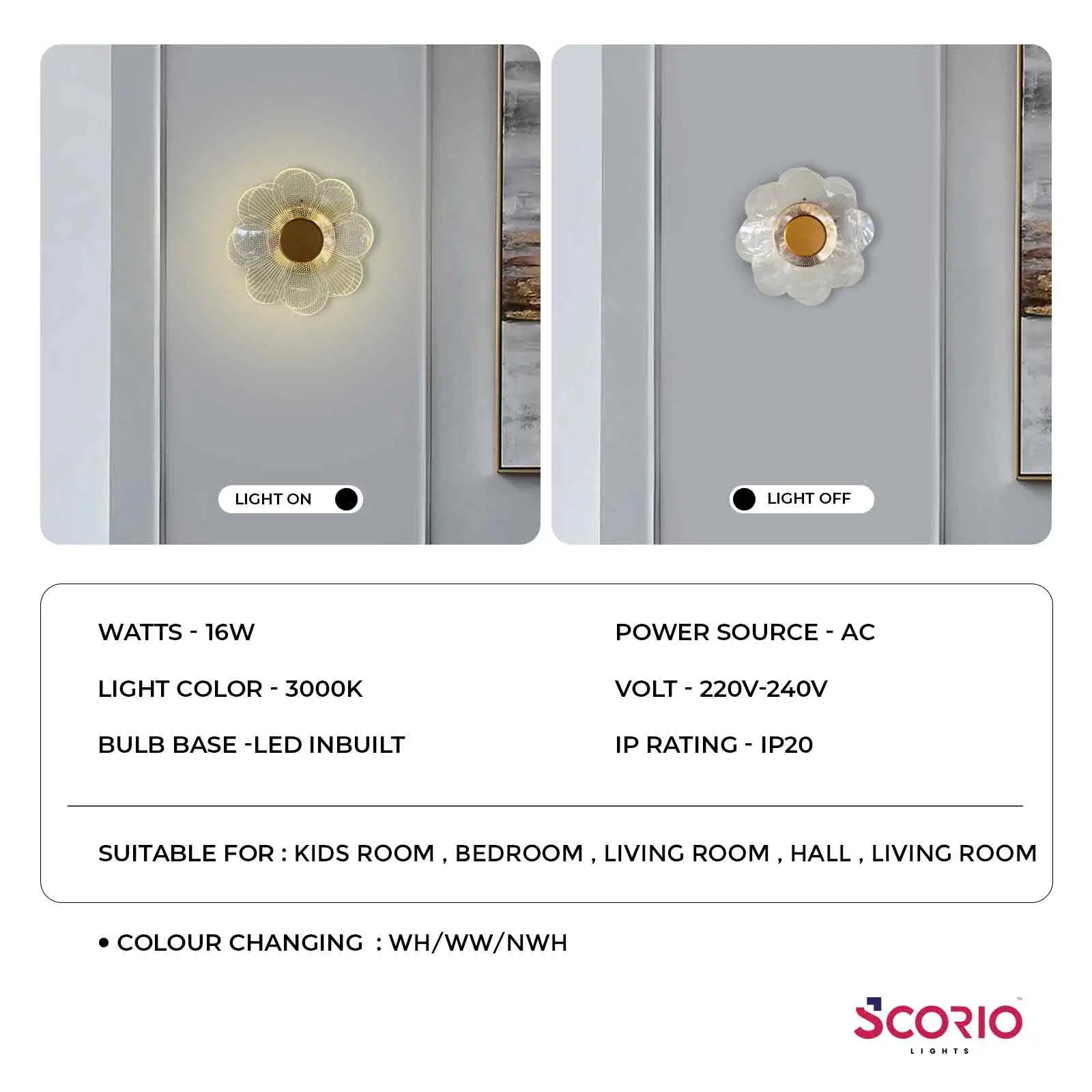 FormaGlow LED Wall Light
