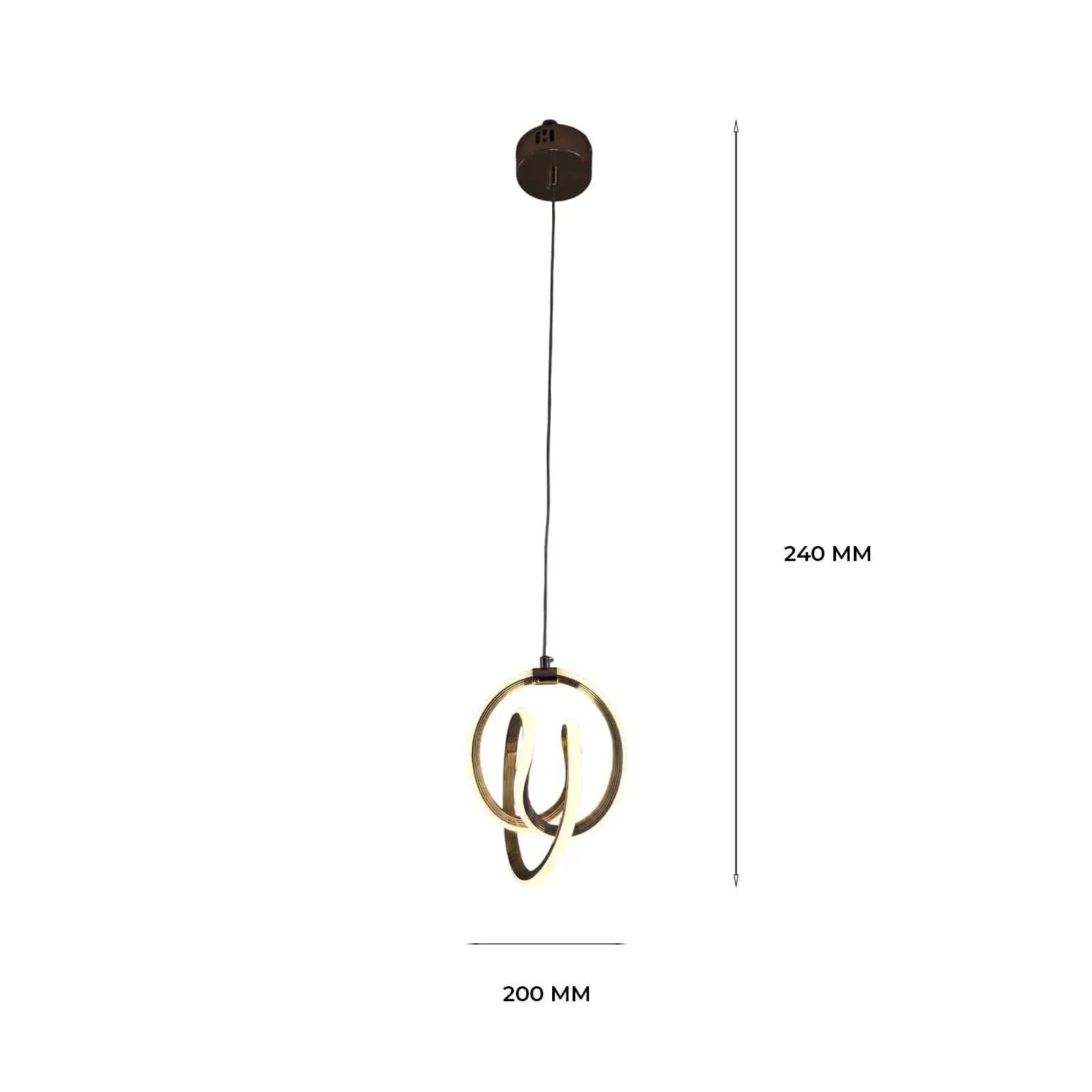 HaloDome LED Hanging Light