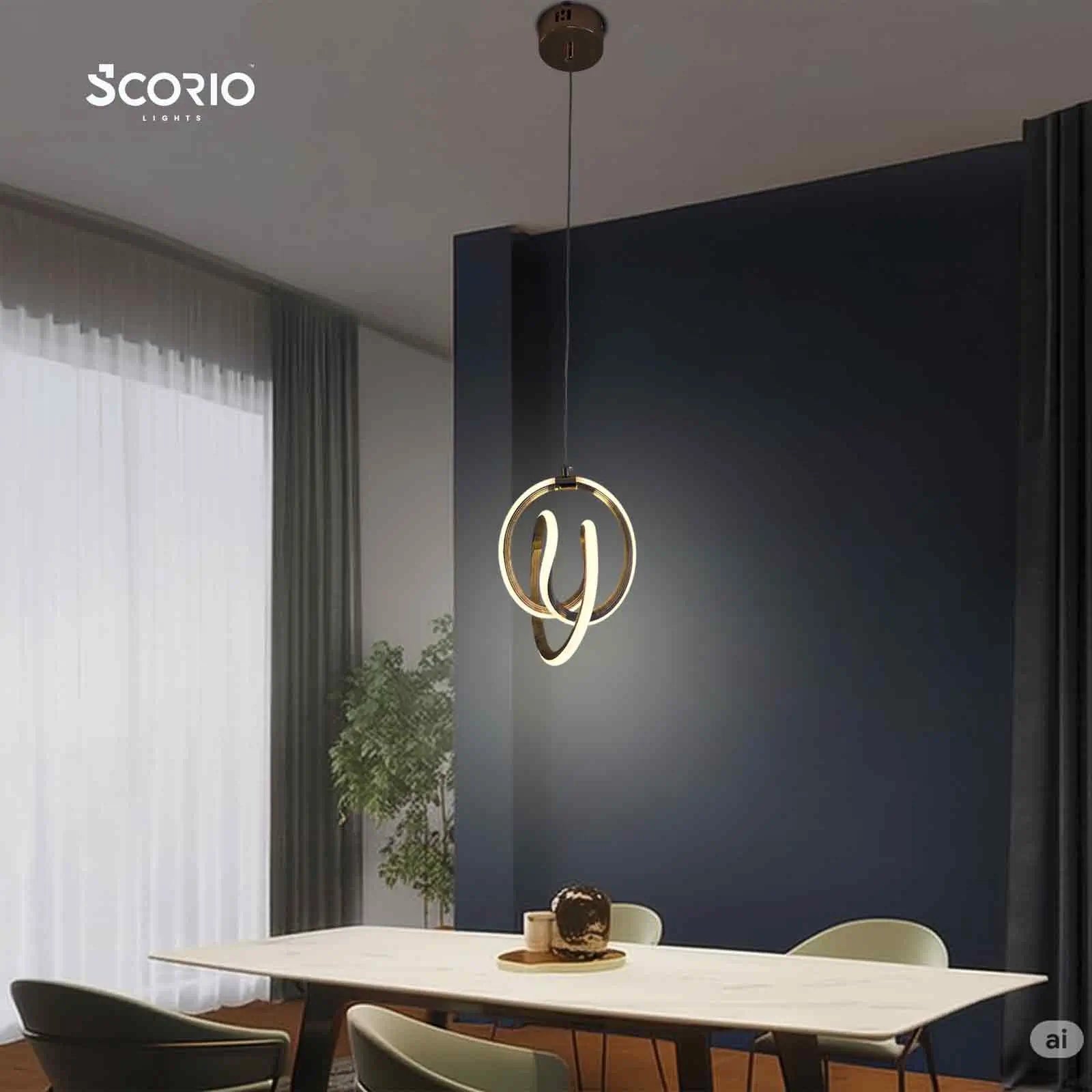 HaloDome LED Hanging Light