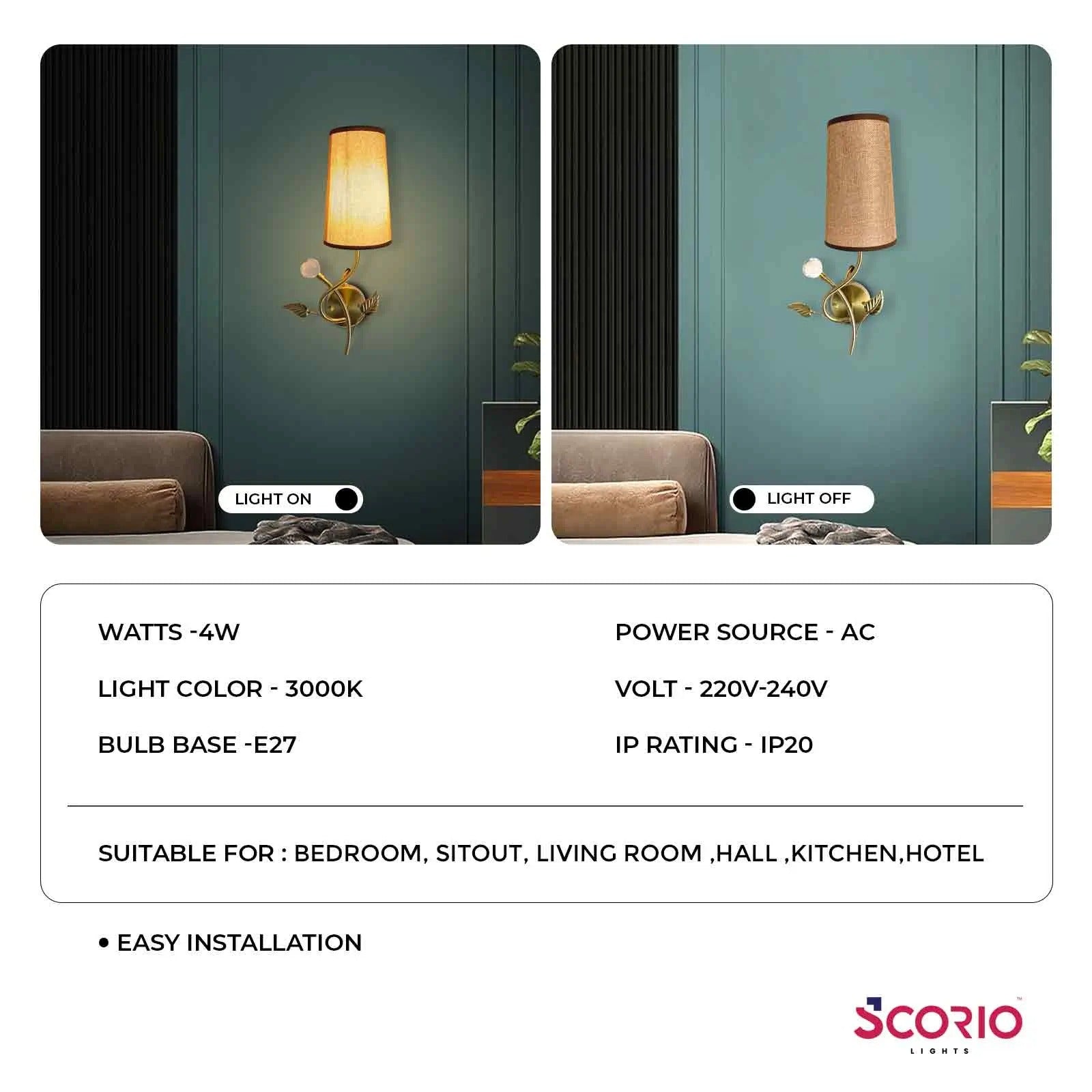Lumiere Luxe Premium Wall Light