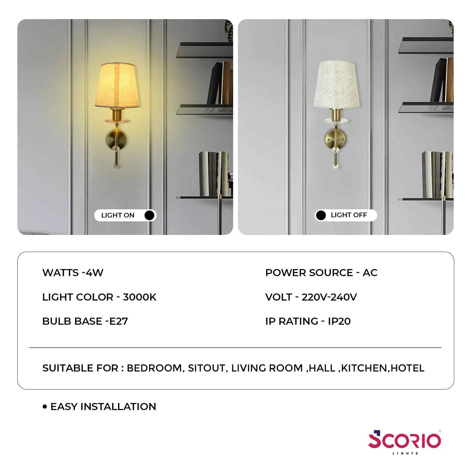 Opulence Beam  Premium Wall Light